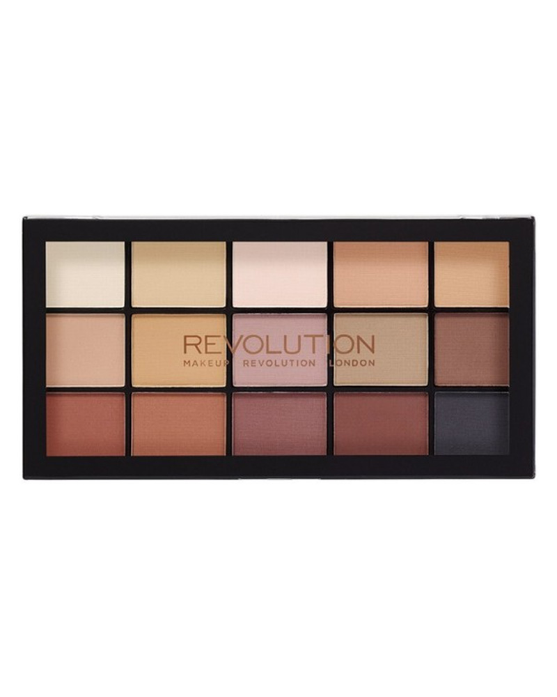 Makeup Revolution Reloaded Eyeshadow Palette Basic Mattes 16 G Health & Beauty Personal Care Cosmetics Eye Shadow Beautycos