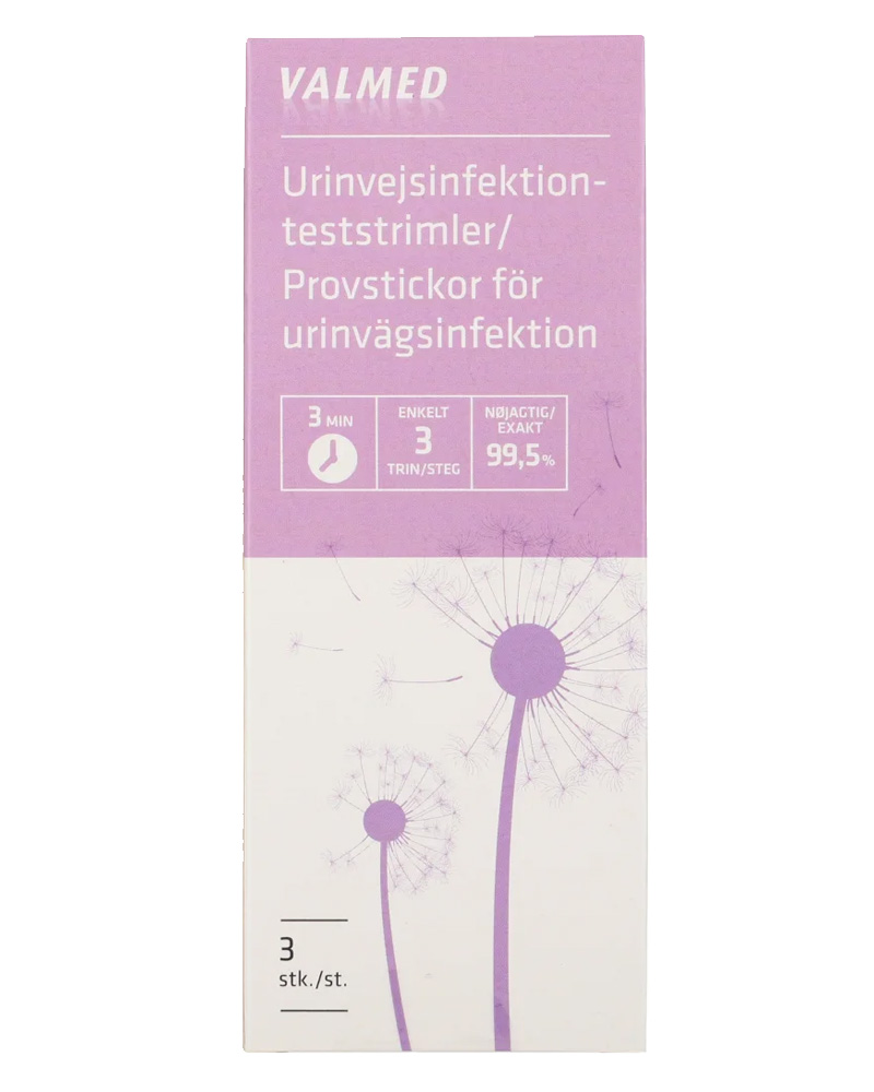 Valmed Urinvejsinfektionstest   3 stk.