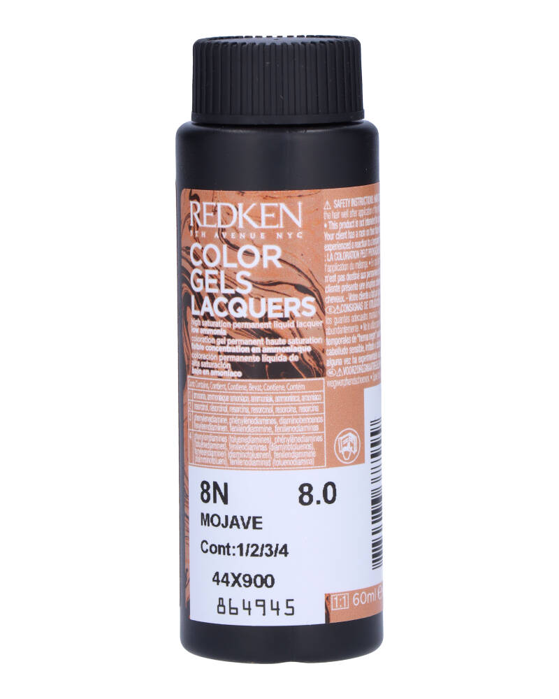 Redken Color Gels Lacquers 8N Mojave 8 0 60 ML Health & Beauty Personal Care Hair Beautycos