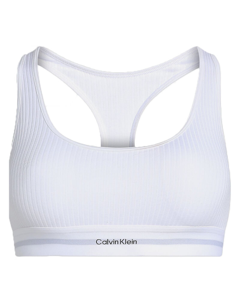 Calvin Klein Racerback Lightly Lined Bralette Str S Apparel & Accessories Clothing Underwear Socks Bras Beautycos