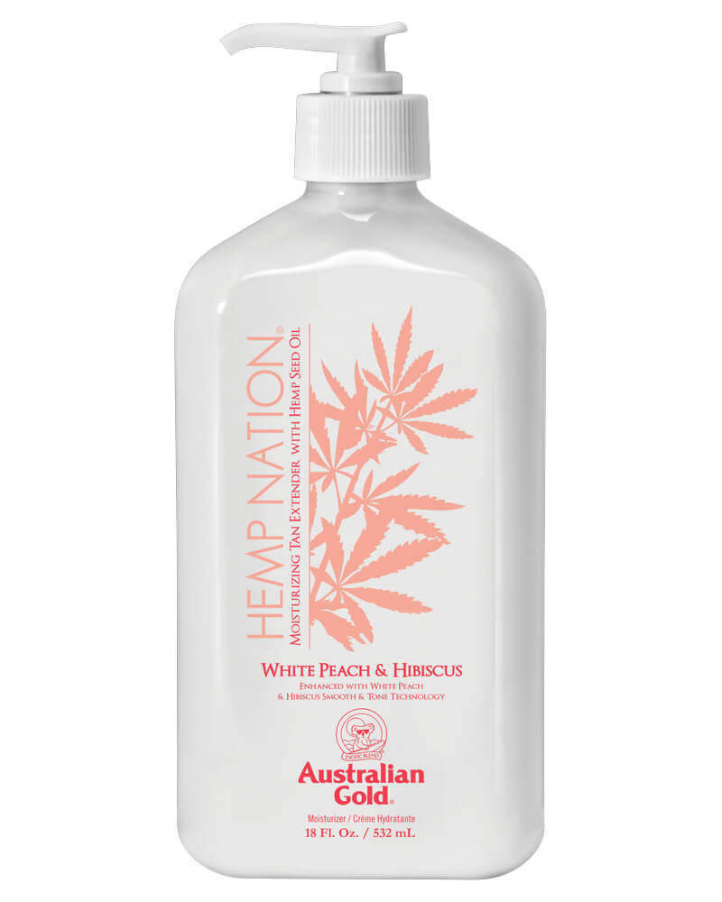 Australian Gold Hemp Nation White Peach Hibiscus Moisturizer 532 ML Health & Beauty Personal Care Cosmetics Skin Lotion Beautycos