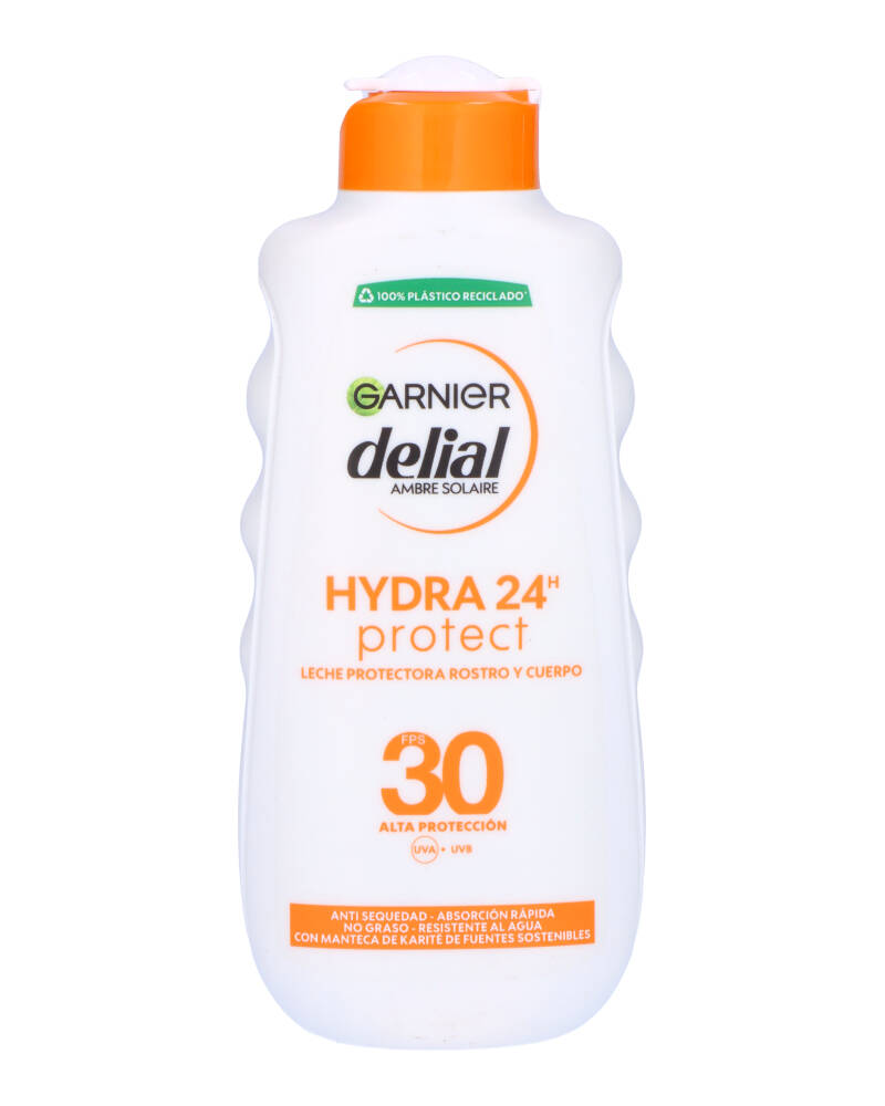 Garnier Delial Ambre Solaire Protection Lotion 24H Hydration Spf30 200 ML Health & Beauty Personal Care Cosmetics Skin Sunscreen Beautycos