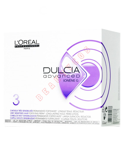 Loreal Dulcia Advanced Ionène G 3 (Meget Sensibelt Hår) (U) 75 ML 12 Stk Health & Beauty Personal Care Hair Permanents Straighteners Beautycos