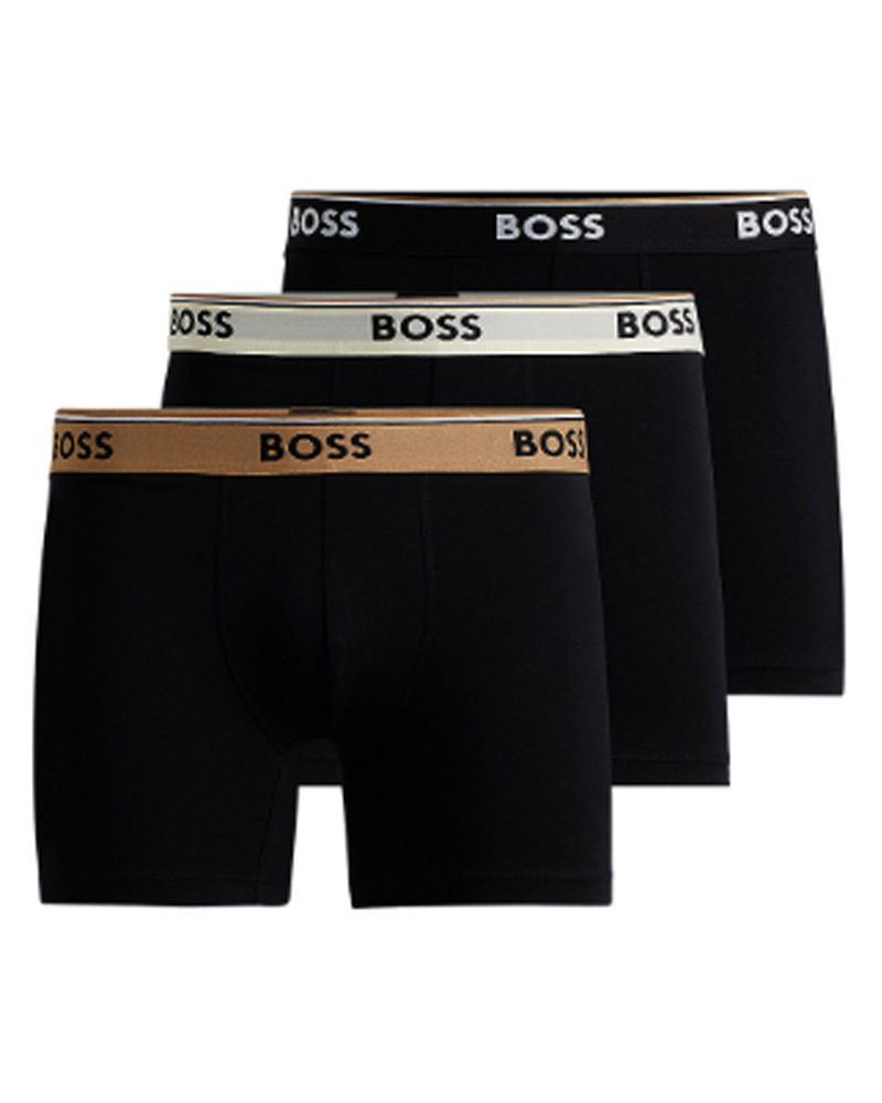 Hugo Boss 3-Pack Boxer Brief Long Str XL 3 Stk Apparel & Accessories Clothing Underwear Socks Beautycos