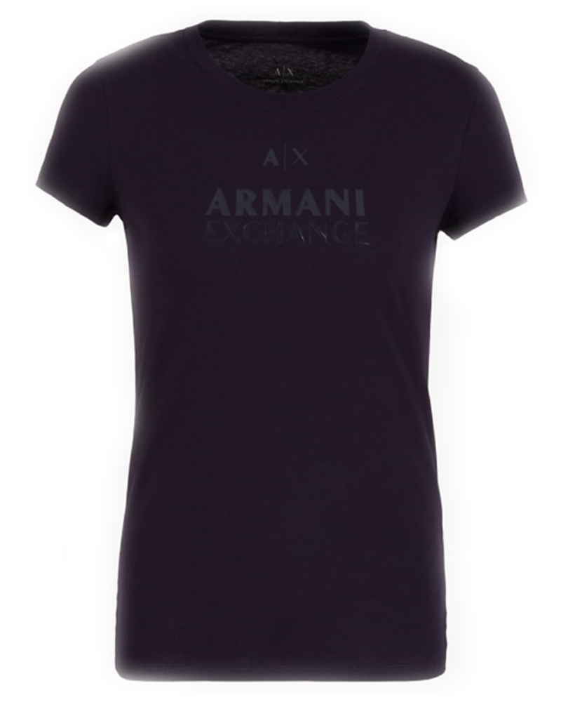 Armani Exchange Women T-Shirt Sort Str. L