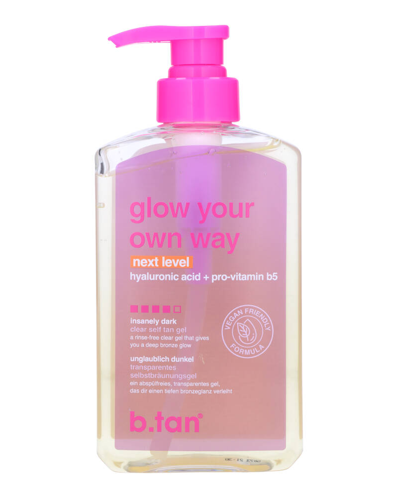 B Tan Glow Your Own Way Next Level 473 ML Health & Beauty Personal Care Cosmetics Skin Tanning Products Beautycos
