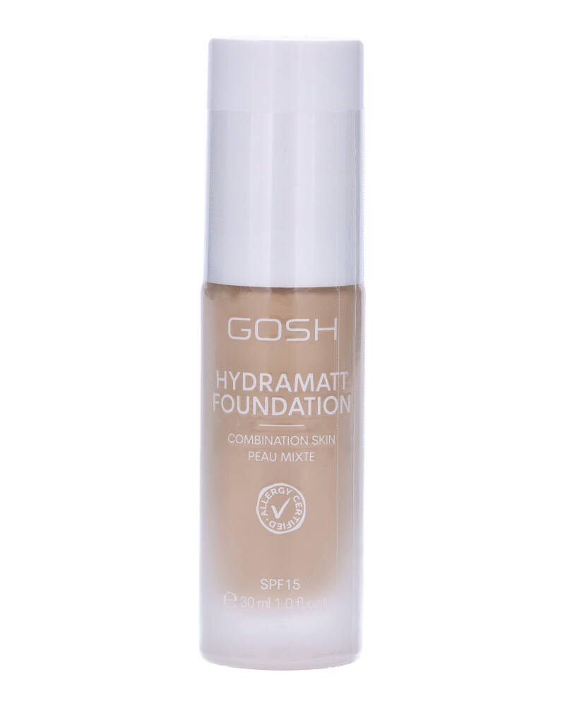 Gosh Hydramatt Foundation Combination Skin Peau Mixte 006Y Medium Light 30 ML Health & Beauty Personal Care Cosmetics Makeup Face Beautycos