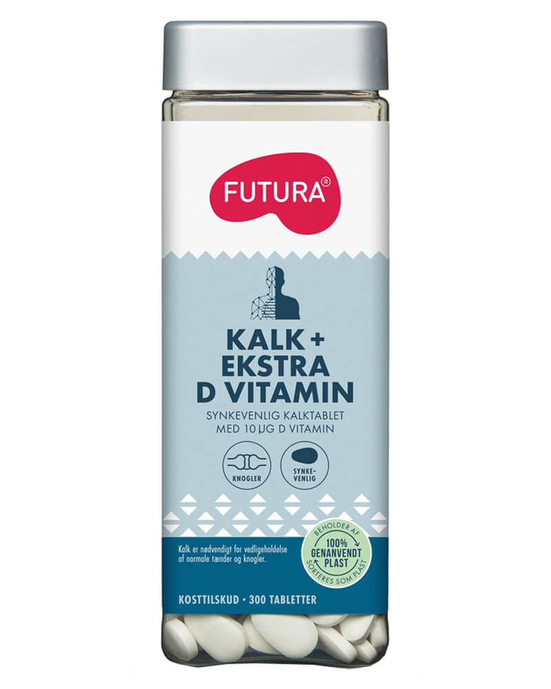 Futura Kalk + Ekstra D Vitamin   300 stk.