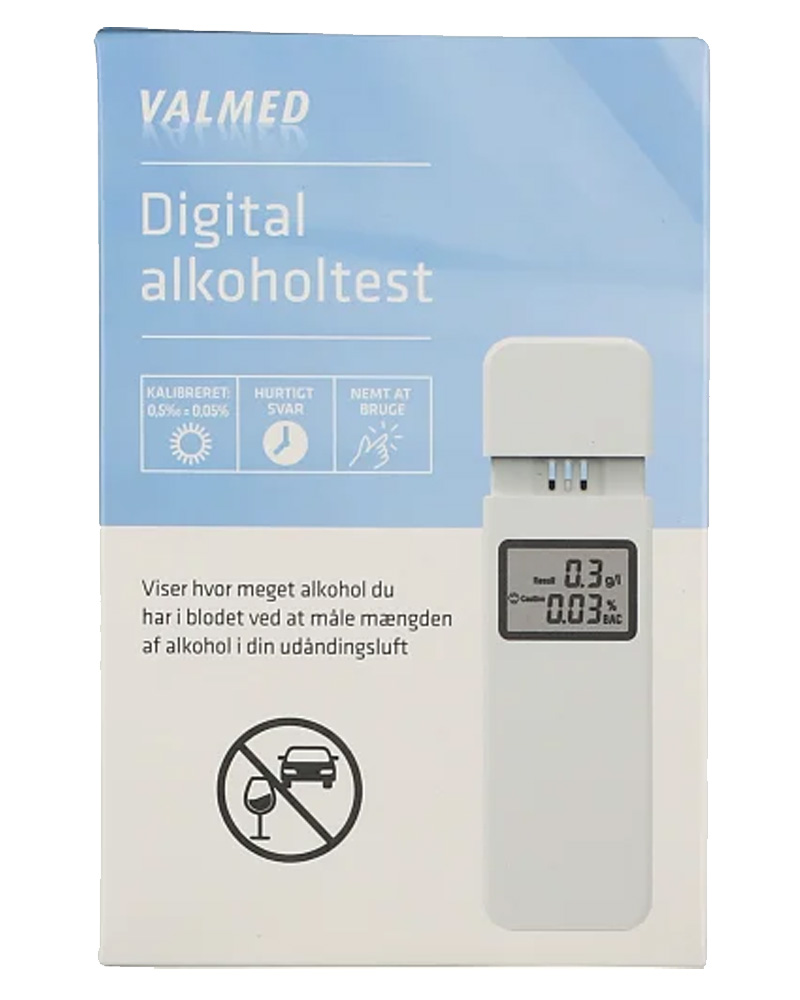 Valmed Digital Alkoholtest   1 stk.