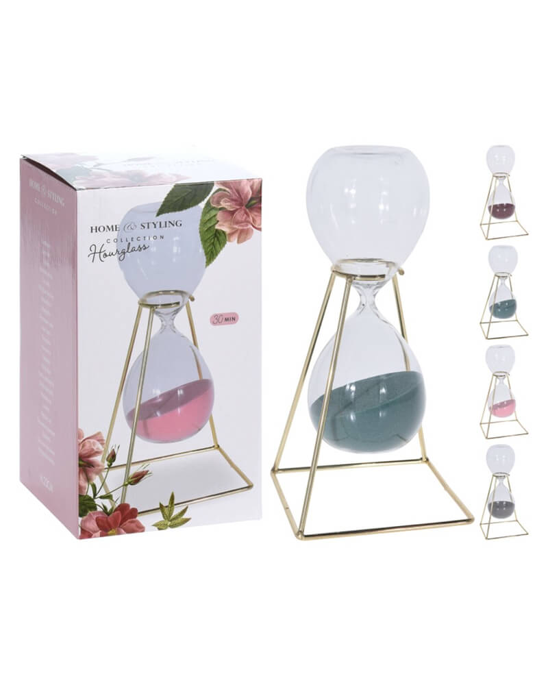 Excellent Houseware Timeglas Bordeaux Sand (U) Home & Garden Beautycos