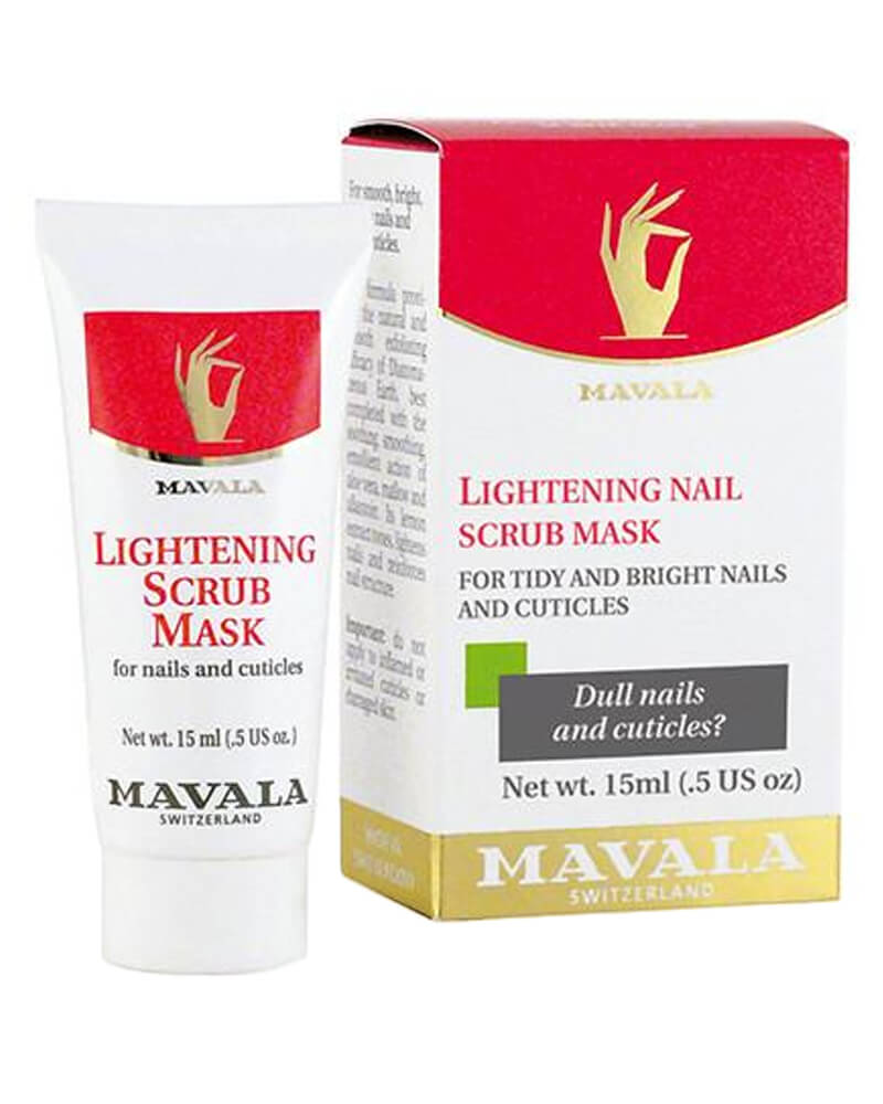 Mavala Lightening Nail Scrub Mask 15 ML Health & Beauty Personal Care Cosmetics Polishes Beautycos