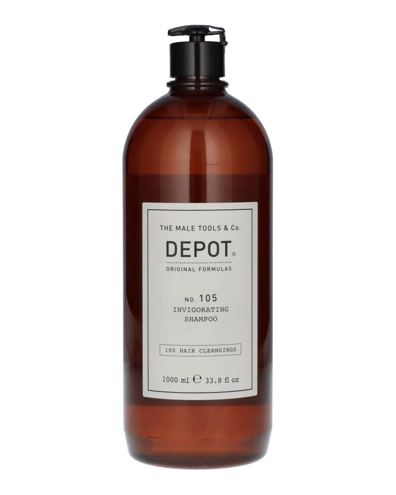 Depot No 105 Invigorating Shampoo 1000 ML Health & Beauty Personal Care Hair Conditioner Beautycos