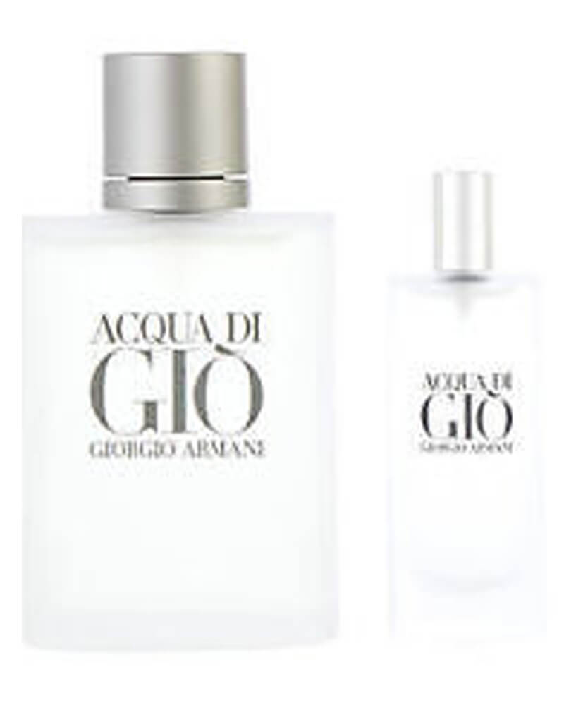 Giorgio Armani Acqua Di Gio Edt Travel Set 100 ML Arts & Entertainment Party Celebration Gift Giving Wrapping Boxes Tins Beautycos