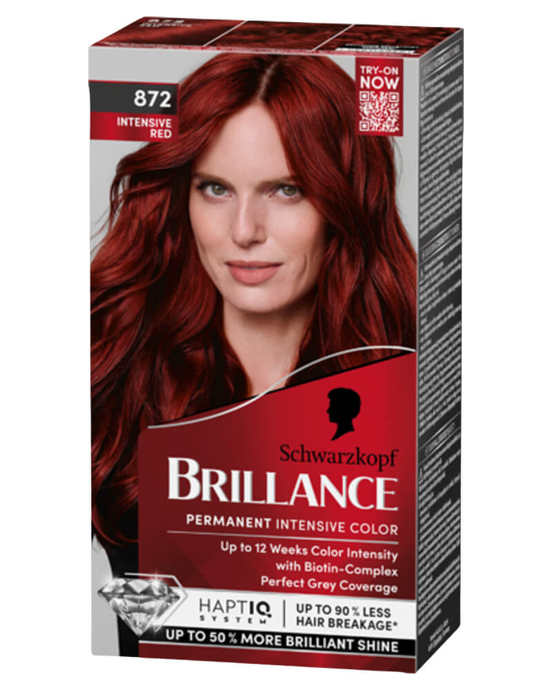 Schwarzkopf Brillance Intensive Red 872 60 ML Health & Beauty Personal Care Hair Color Beautycos