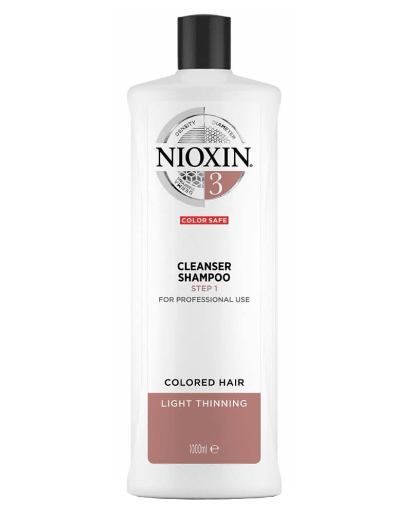 Nioxin 3 Cleanser Shampoo (U) 1000 ML Health & Beauty Personal Care Hair Conditioner Beautycos