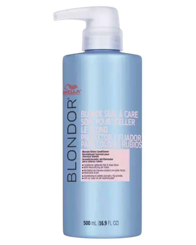 Wella Blondor Blonde Seal Care 500 ML Health & Beauty Personal Hair Shampoo Conditioner Conditioners Beautycos
