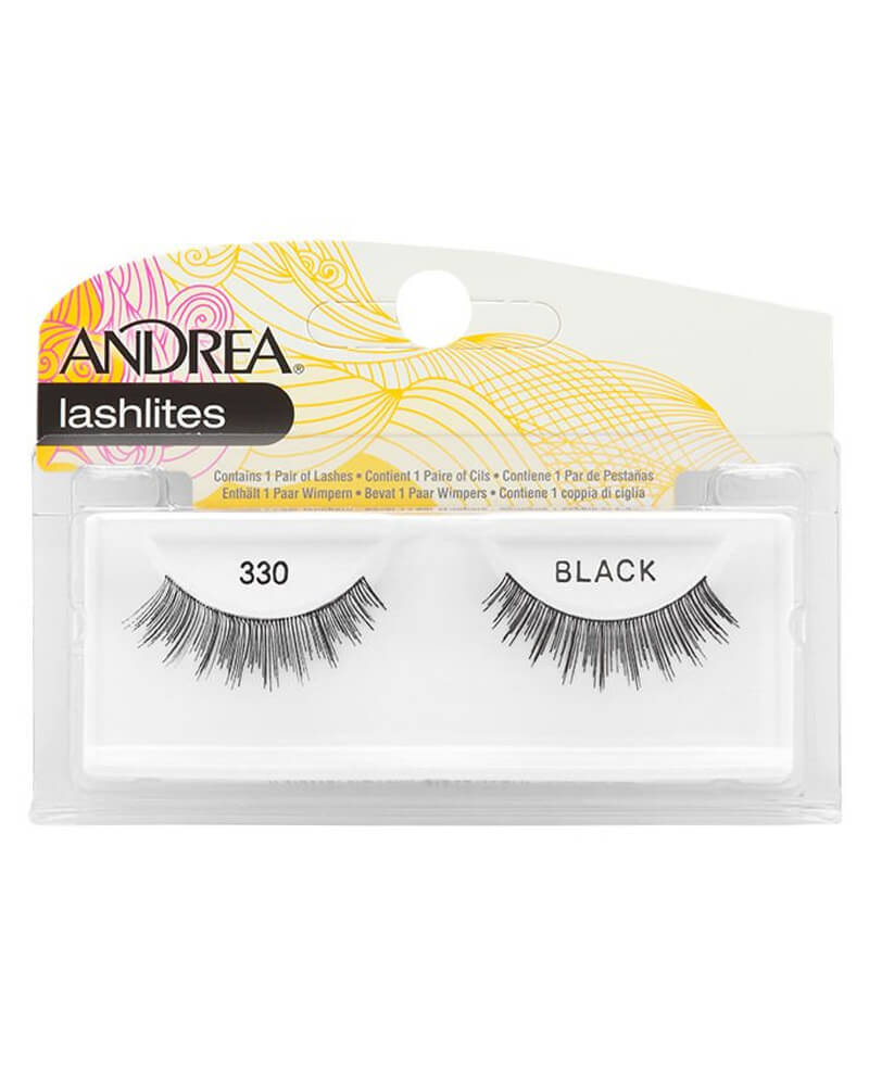 Andrea Lashlites Black 330 Health & Beauty Personal Care Cosmetics Makeup Eye False Eyelashes Beautycos