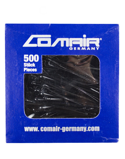 Comair Hårnåle Glat Klassik 6Cm - Sort 754614 500 Stk Apparel & Accessories Clothing Hair Pins Claws Clips Beautycos