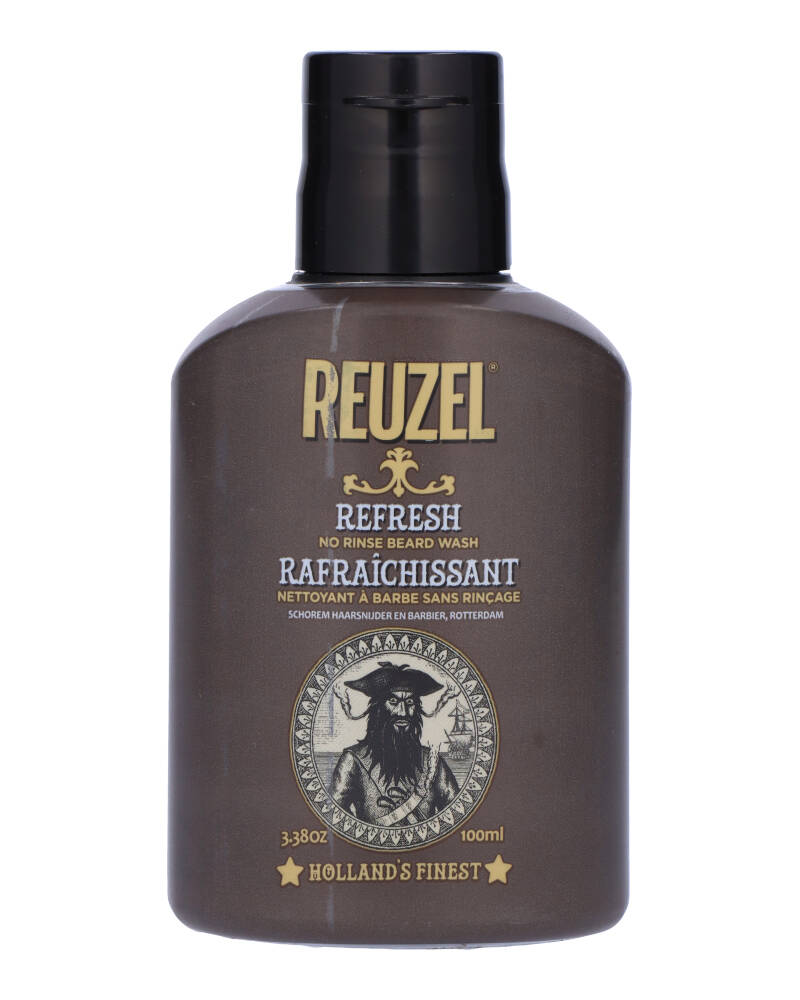 Reuzel Refresh No Rinse Beard Wash 100 ML Health & Beauty Personal Care Hair Shampoo Conditioner Beautycos