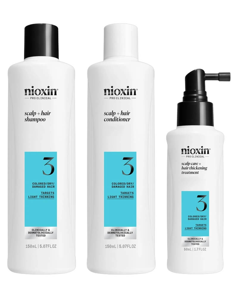 Nioxin System 3 Loyalty Kit 300 ML 2 Stk Health & Beauty Personal Care Hair Shampoo Conditioner Conditioners Beautycos