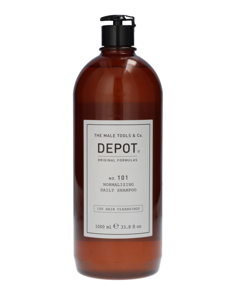 Depot No 101 Normalizing Daily Shampoo 1000 ML Health & Beauty Personal Care Hair Conditioner Beautycos