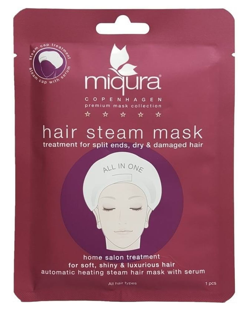 Miqura Hair Steam Mask Health & Beauty Personal Care Beautycos