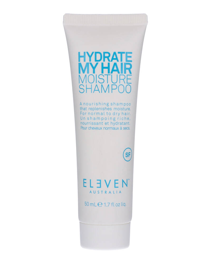 Eleven Australia Hydrate My Hair Moisture Shampoo Sulfate Free 50 ML Health & Beauty Personal Care Conditioner Beautycos