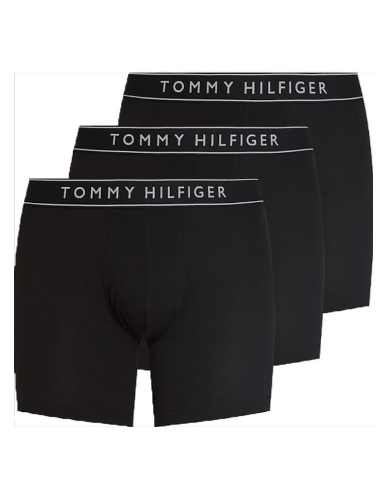 Tommy Hilfiger Everyday Essentials Boxer Breif 3-Pack Navy Str M 3 Stk Apparel & Accessories Clothing Underwear Socks Beautycos