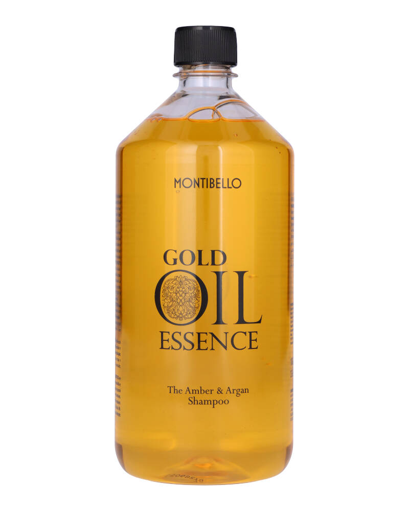 Montibello Gold Oil Essence Amber And Argan Shampoo (Incl Pumpe) 1000 ML Health & Beauty Personal Care Hair Conditioner Beautycos