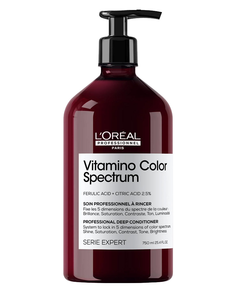 Loreal Professionnel Vitamino Color Spectrum Deep Conditioner 750 ML Health & Beauty Personal Care Hair Shampoo Conditioners Beautycos