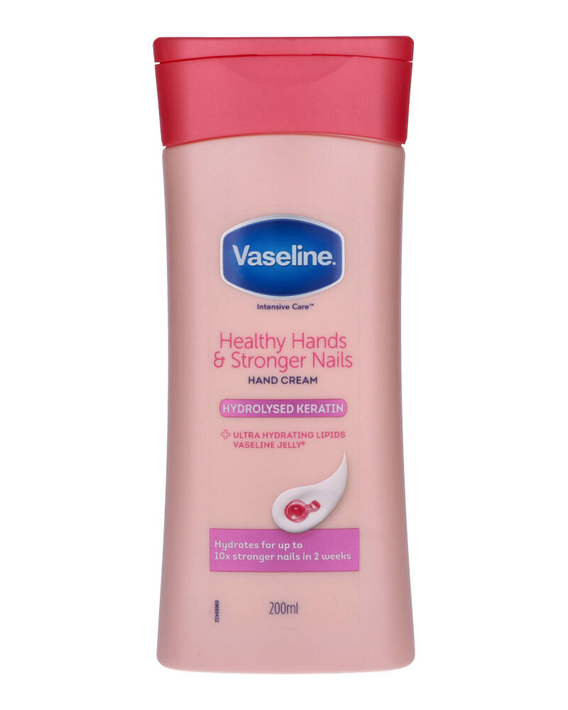 Vaseline Intensive Care Healthy Hands Stonger Nails 200 ML Health & Beauty Personal Cosmetics Skin Lotion Moisturizer Beautycos