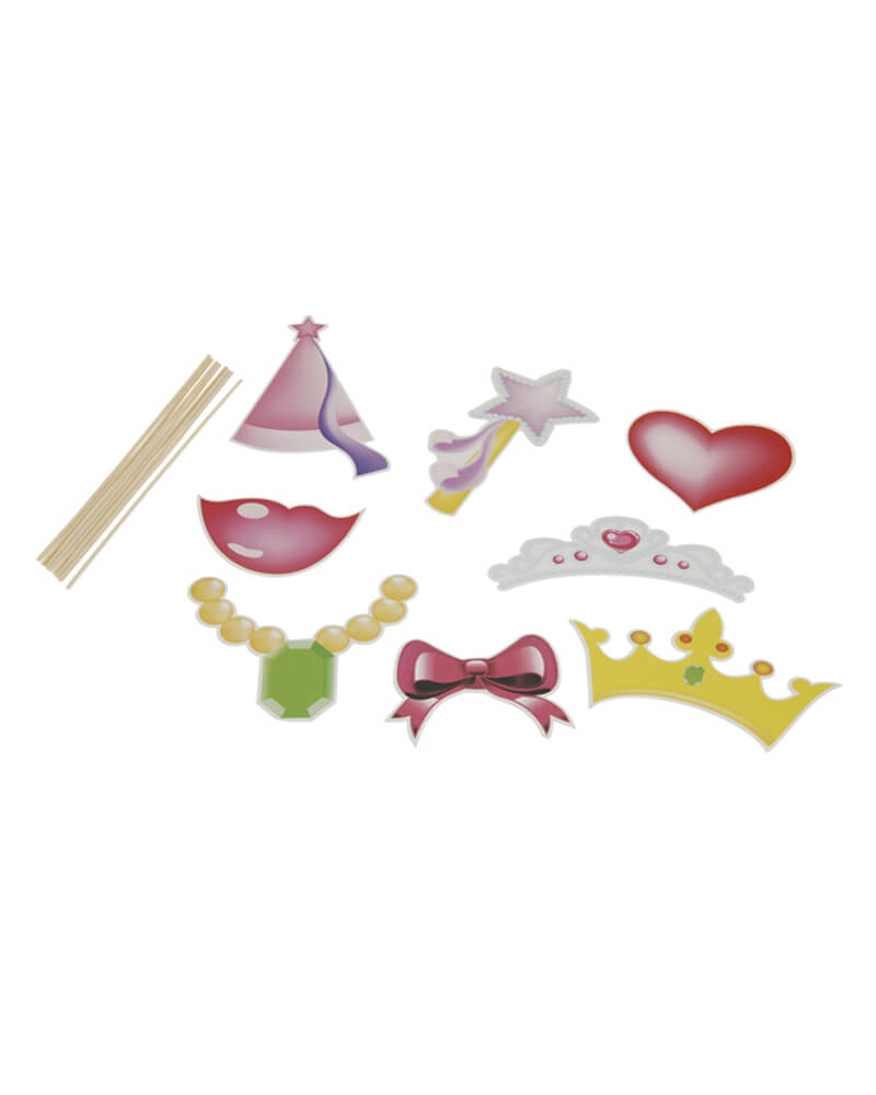 Party Collection Foto Props Prinsesse (U) Arts & Entertainment Celebration Supplies Beautycos
