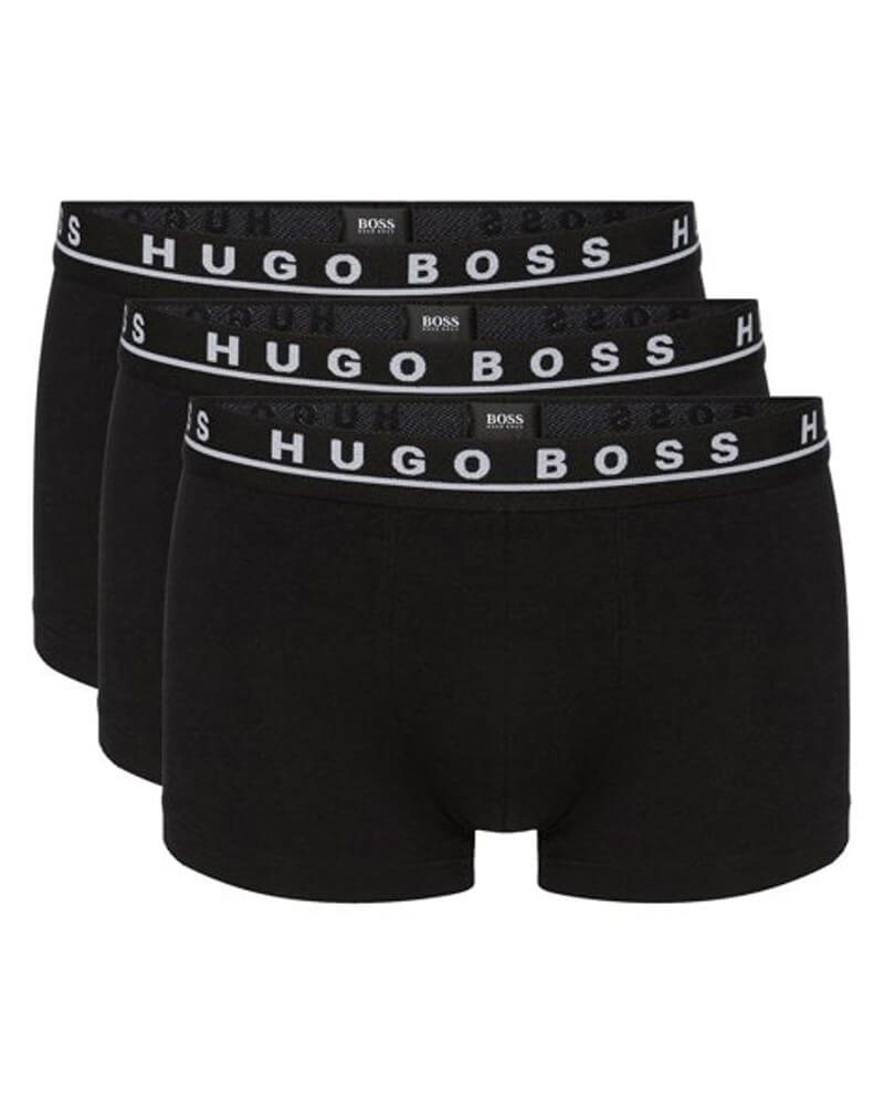 Boss Hugo Boss 3-pack Boxer Trunks Sort - Str. XXL   3 stk.
