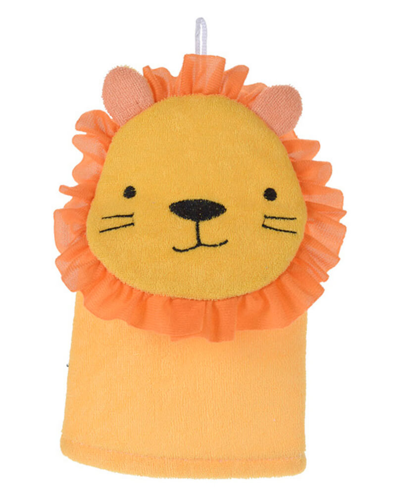 Excellent Houseware Vaskehandske Løve (U) Health & Beauty Personal Care Cosmetics Skin Masks Peels Beautycos