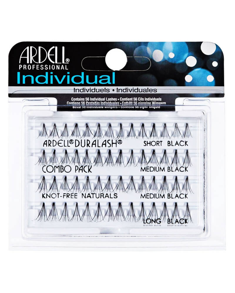 Ardell Individuals DuraLash Knot-Free - Combo Pack Black   56 stk.