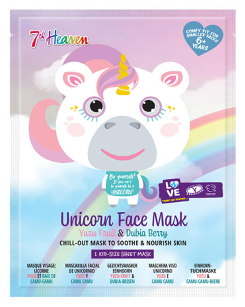 7Th Heaven Montagne Jeunesse Unicorn Sheet Mask 10 G 1 Stk Health & Beauty Personal Care Cosmetics Skin Masks Peels Beautycos