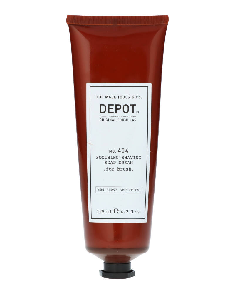 Depot No 404 Soothing Shaving Soap Cream 125 ML Health & Beauty Personal Care Grooming Beautycos
