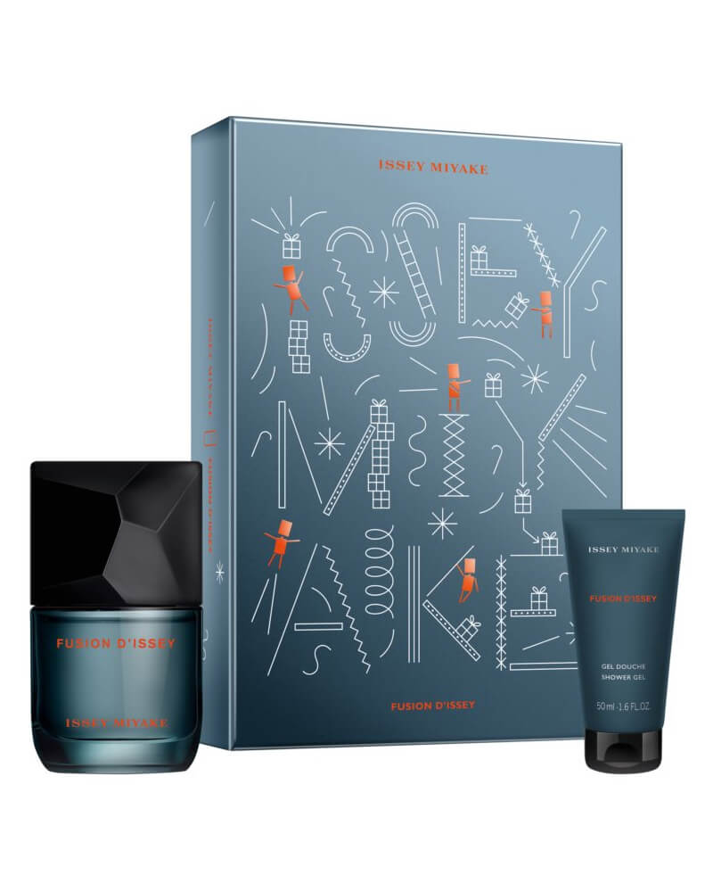 Issey Miyake Fusion D&Apos Gift Set 50 ML Arts & Entertainment Party Celebration Giving Wrapping Boxes Tins Beautycos