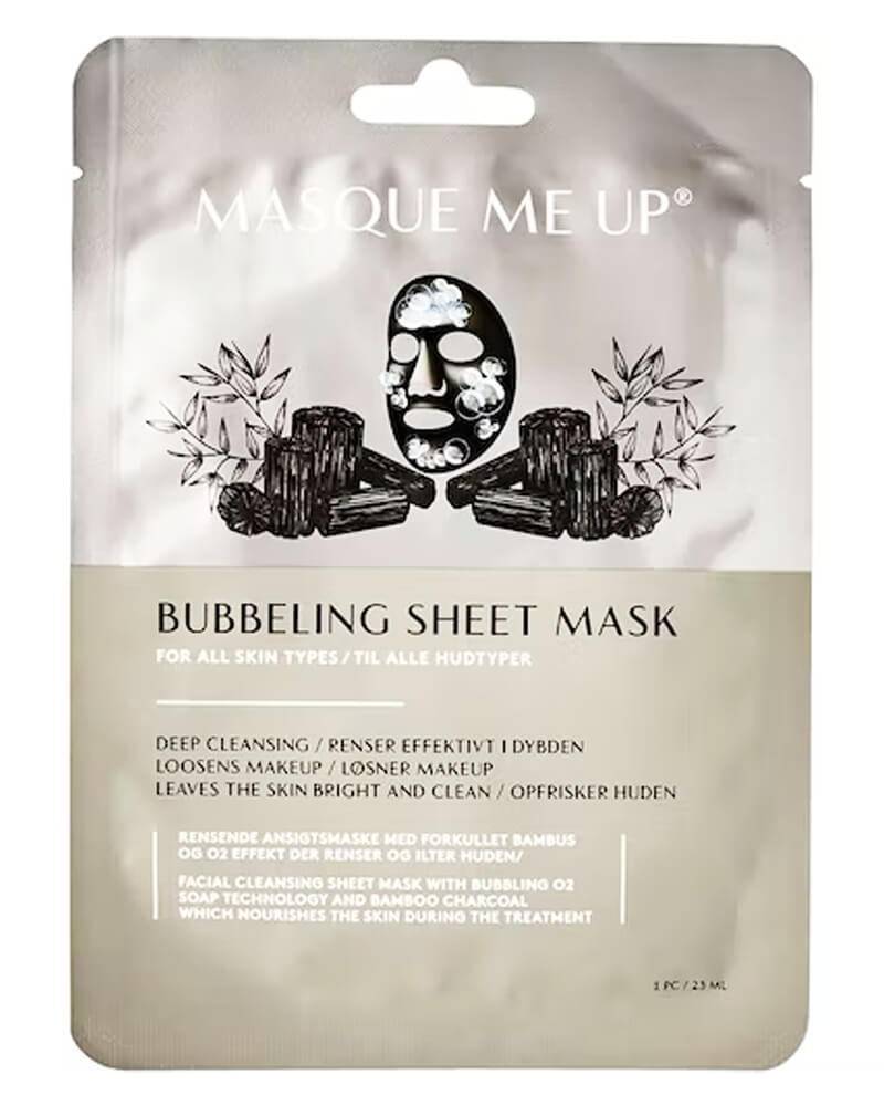 Masque Me Up Bubbling Sheet Mask 25 ML Health & Beauty Personal Care Cosmetics Skin Masks Peels Beautycos