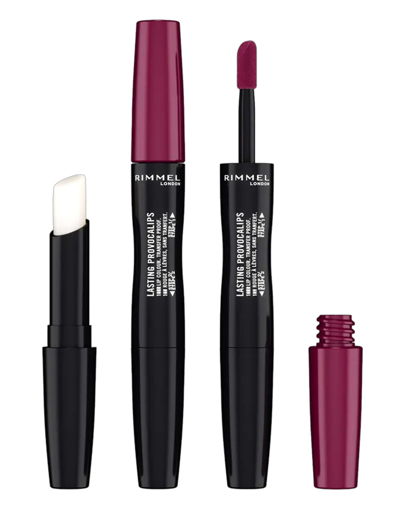Rimmel London Lasting Provocalips Lip Colour 2-In-1 440 Maroon Swoon Health & Beauty Personal Care Cosmetics Makeup Lipstick Beautycos