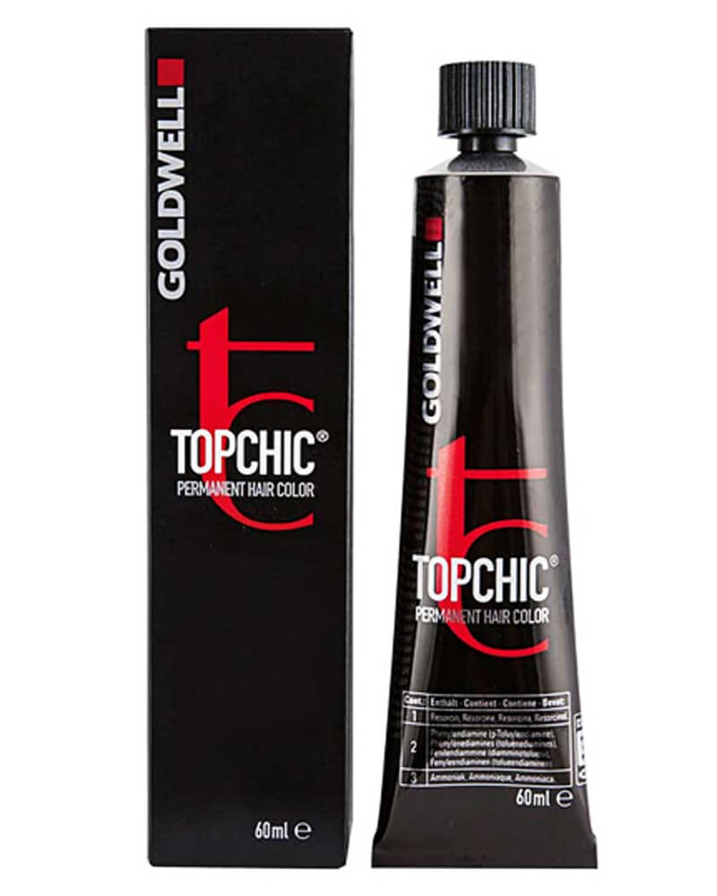 Goldwell Topchic 6Na Dark Natural Ash Blonde 60 ML Health & Beauty Personal Care Hair Color Beautycos