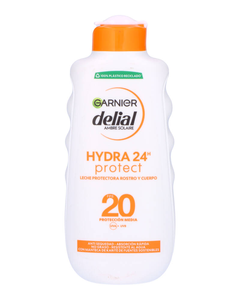 Garnier Delial Ambre Solaire Protection Lotion 24H Hydration Spf20 200 ML Health & Beauty Personal Care Cosmetics Skin Sunscreen Beautycos