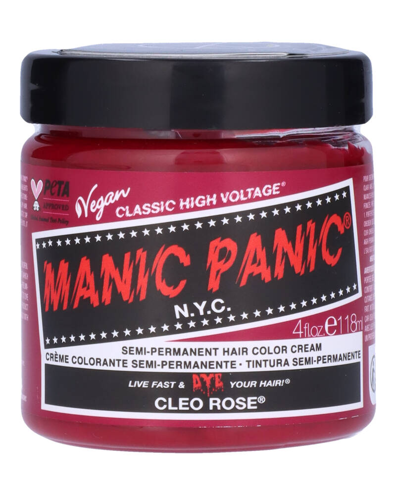 Manic Panic Semi-Permanent Color Cream Cleo Rose 118 ML Health & Beauty Personal Care Hair Beautycos