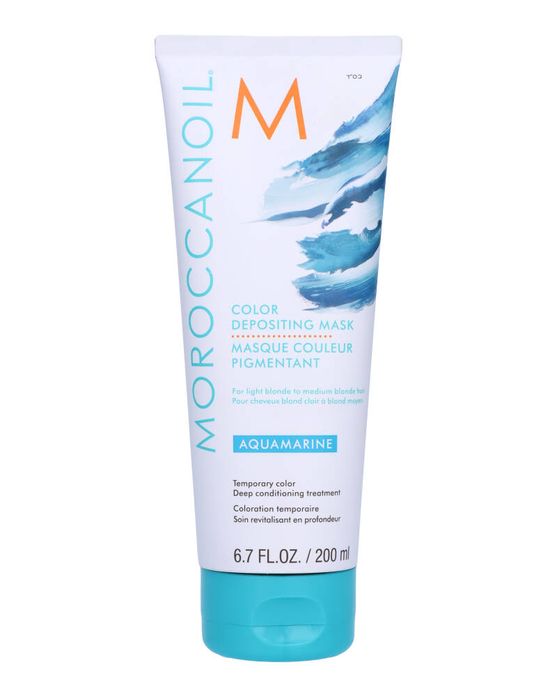 Moroccanoil Color Deposting Mask Aquamarine 200 ML Health & Beauty Personal Care Hair Beautycos