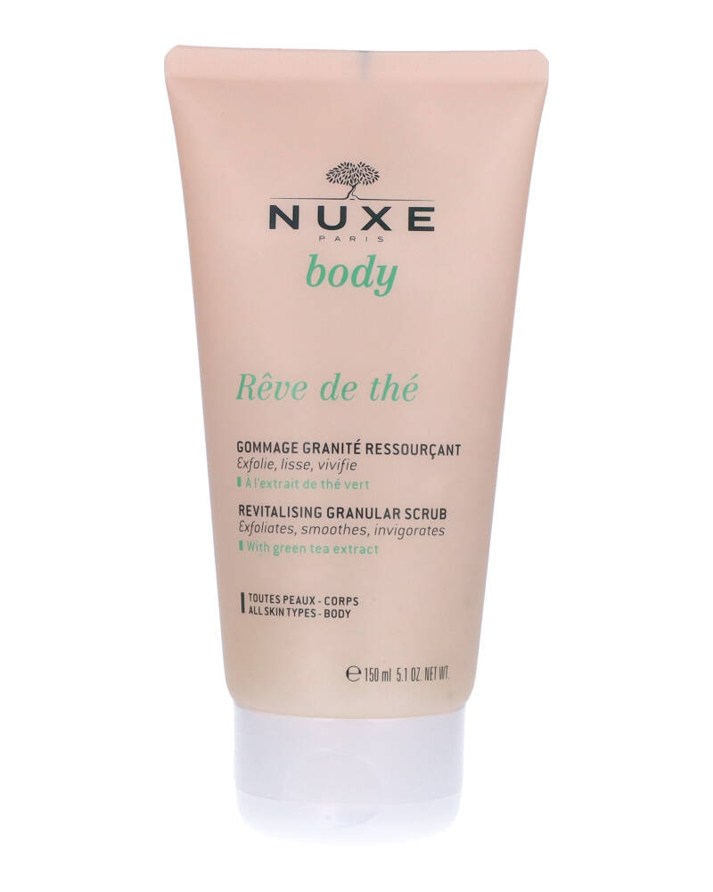 Nuxe Body Rêve De The Revitalising Granular Scrub 150 ML Health & Beauty Personal Care Cosmetics Skin Masks Peels Beautycos