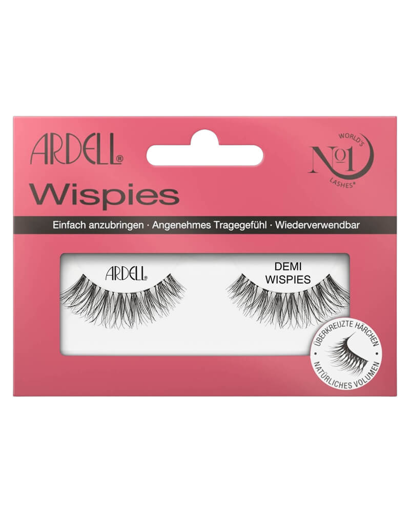 Ardell Glamour Wispies Black Eye Lashes Health & Beauty Personal Care Cosmetics Makeup False Eyelashes Beautycos
