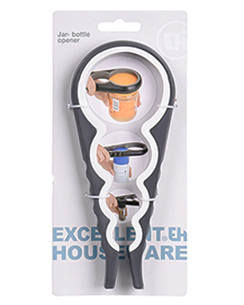 Excellent Houseware Bottle Jar Opener White Home & Garden Kitchen Dining Beautycos