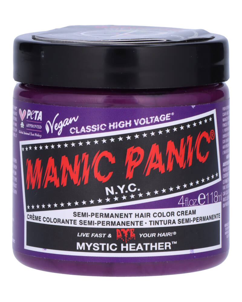 Manic Panic Semi-Permanent Color Cream Mystic Heather 118 ML Health & Beauty Personal Care Hair Beautycos
