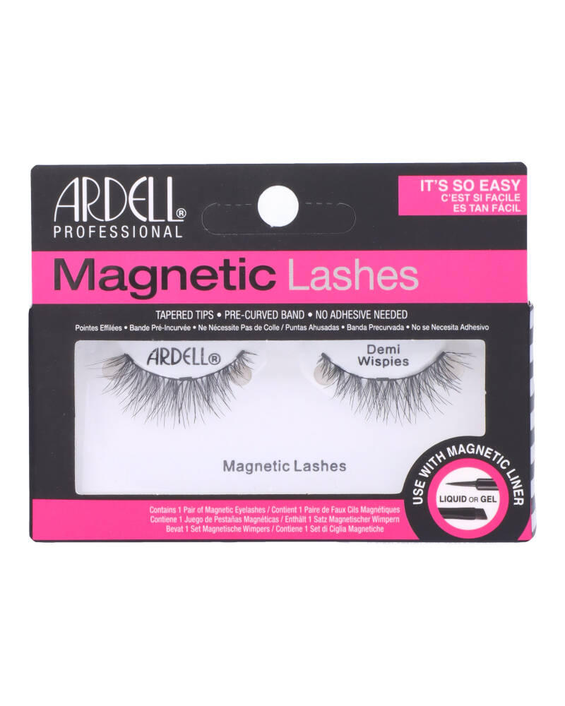 Ardell Magnetic Demi Wispies Black Eye Lashes Health & Beauty Personal Care Cosmetics Makeup False Eyelashes Beautycos