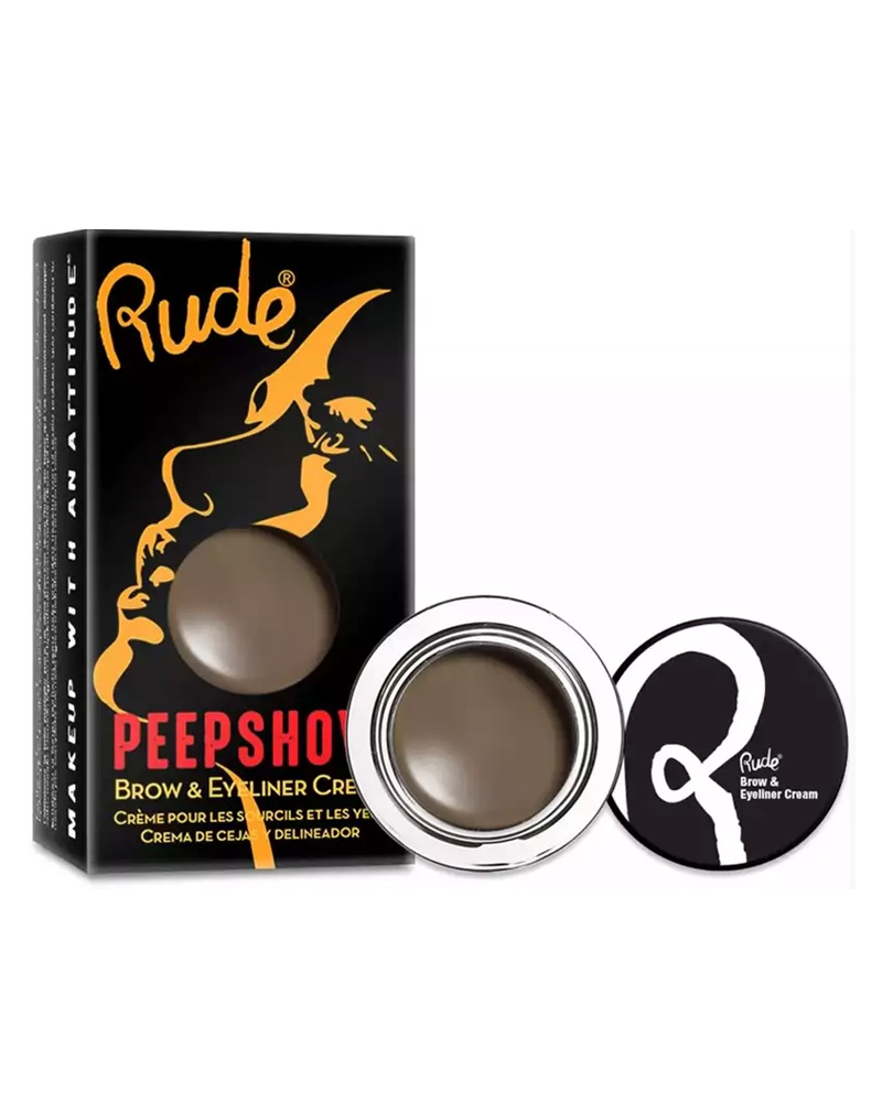 Rude Cosmetics Peep Show Brow & Eyeliner Cream Private Moment 88034 (U) 3 g